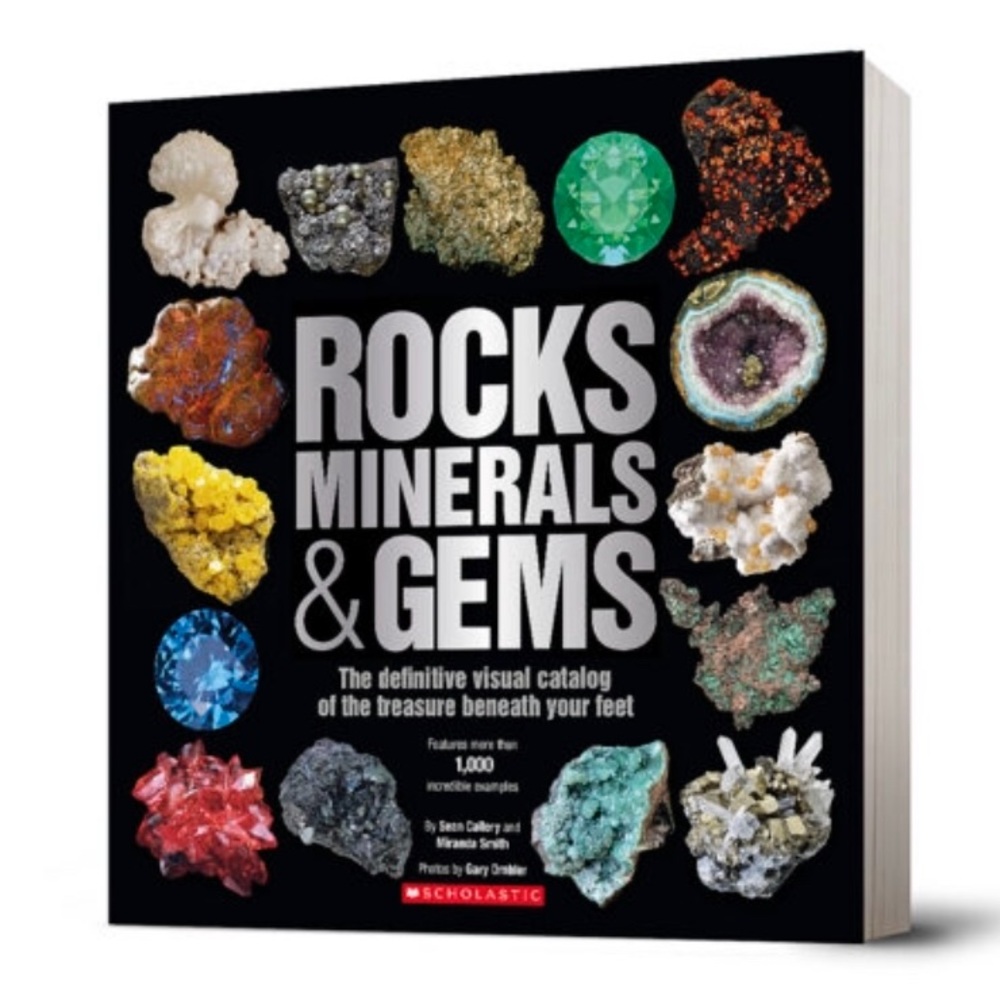 Rocks, Minerals & Gems Hardcover Sean, Smith Miranda Callery VGC